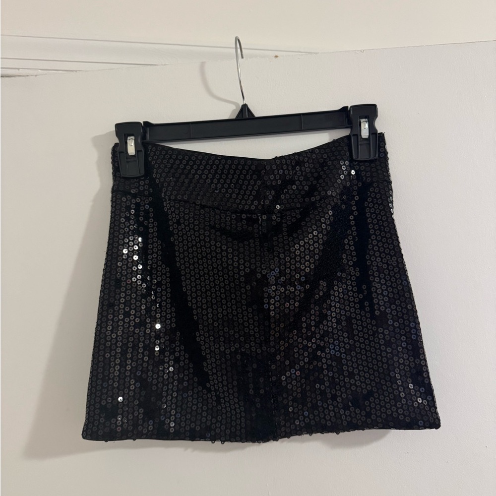 Early 2010s Forever 21 Sequin Mini Skirt
